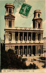 Paris (6e) L'Eglise Saint-Sulpice à Paris 6e