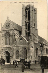 Paris (3e) Eglise Saint-Nicolas-des-Champs à Paris 3e