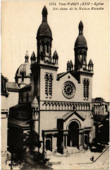 Paris (13e) Eglise Saint-Anne de la Maison Blanche à Paris 13e