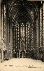 Paris (1e) Intérieur de la Sainte-Chapelle. Le Reliquaire -
																					75001 Paris 1er
																			
