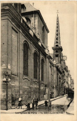 Carte postale ancienne Saint-Louis en l'Ile
                                                                     à Paris 4e
                                