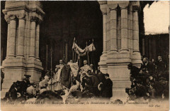 Carte postale ancienne Montmartre - Basilique du Sacré-Coeur, la Bénédiction de Paris par le Saint-Sacrement
                                                                     à Paris 18e
                                