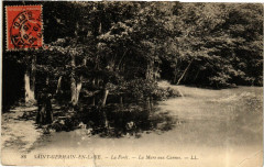 Saint-Germain-en-Laye - La Foret - La Mare aux Cannes à Saint-Germain-en-Laye