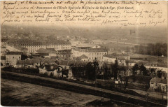 Panorama de l'Ecole Speciale Militaire de Saint-Cyr (Coté Ouest) -
													78 Yvelines
												
