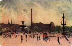 Paris 8e - La Place de la Concorde à Paris 8e
