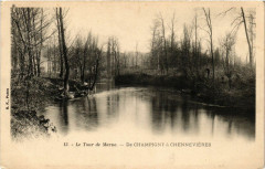 Le Tour de Marne - De Champigny a Chennevieres
