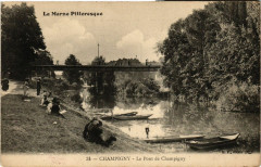 La Marne Pittoresque - Champigny - Le Pont de Champigny