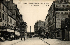 Charenton - Rue de Paris vers la Mairie