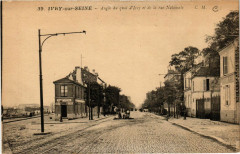 Ivry-sur-Seine - Angle du quai d'Ivry et de la rue Nationale à Ivry-sur-Seine