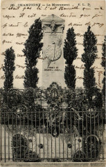 Champigny - Le Monument -
													94 Val de Marne
												