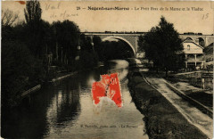 Nogent-sur-Marne - Le Petit Bras de la Marne et le Viaduc à Nogent-sur-Marne