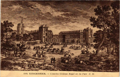 Vincennes L'ancien Chateau Royal vu du Parc à Vincennes