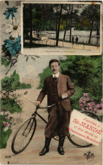 J'Arrive a Saint-Mande et vous addresse un Affectueux Bonjour à Saint-Mandé