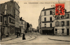 Vincennes Place Bérault et Rue de Bagnolet à Vincennes