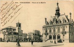 Vincennes Place de la Mairie à Vincennes