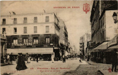Vincennes Rue de Montreuil vue prise de la Gare à Vincennes