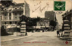 Vincennes Avenue de Polygone à Vincennes