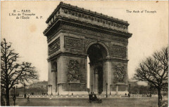 Paris 8e - L'Arc de Triomphe à Paris 8e