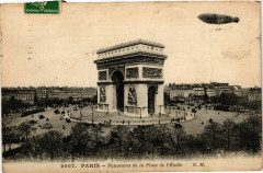 Paris 8e - Panorama de la Place de l'Etoile à Paris 8e