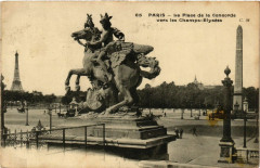 Paris 8e - La Place de la Concorde à Paris 8e