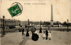 Paris 8e - La Place de la Concorde à Paris 8e