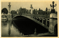 Paris 8e Pont Alexandre à Paris 8e