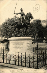 Paris 8e - Statue de Jeanne d'Arc à Paris 8e
