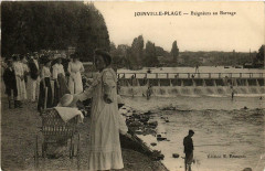 Joinville-Plage Baigneurs au Barrage