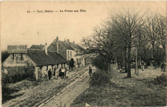 Carte postale ancienne Ivry - La Ferme aux Oies
                                                                     à Vitry-sur-Seine
                                