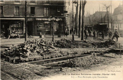 Ivry Place Nationale apres l'inondations