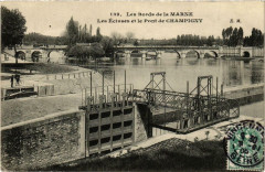 Champigny Les Bords de la Marne Les Ecluses Pont de Champigny