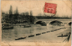 Alfortville Vue du Pont de Charenton à Alfortville