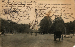 Paris 8e - Avenue des Champs Elysées à Paris 8e