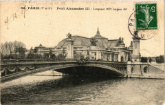 Paris 8e - Pont Alexandre à Paris 8e