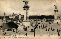 Paris 8e - Le Pont Alexandre à Paris 8e