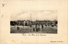 Paris 8e - La Place de la Concorde à Paris 8e