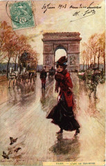 Paris 8e - L'Arc Triomphe à Paris 8e