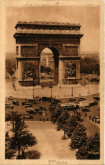 Paris 8e Arc de Triomphe de l'Etoile à Paris 8e