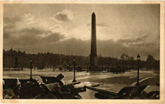 Paris 8e L'Obelisque et les Canons trophées à Paris 8e