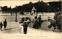 Paris 8e - Fontaine de la Place de la Concorde à Paris 8e