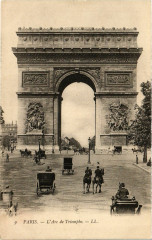 Paris 8e - L'Arc de Triomphe à Paris 8e