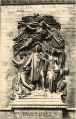 Paris 8e - Bas-reliefs de l'Arc de Triomphe à Paris 8e