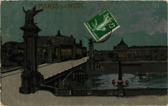 Paris 8e la Nuit - Pont Alexandre à Paris 8e