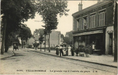 Villemomble La Grande Rue entrée du pays -
																					93250 Villemomble
																			