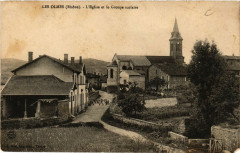 Les Olmes - L'Eglise et le Groupe Scolaire