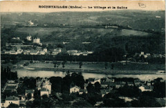 Rochetaillee - Le Village et la Saone