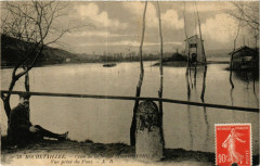 Rochetaillee - Crue de la Saone - 1910 - Vue prise du Pont