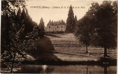 Ouroux - Chateau de la Carelle et le Parc