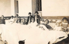 Berck Plage Carte Photo Du Sanatorium De L'Oise Interieur Dortoir à Berck
