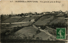 Saint-Didier-au-Mont-d'Or - Vue générale prise de Saint-Cyr à Saint-Didier-au-Mont-d'Or